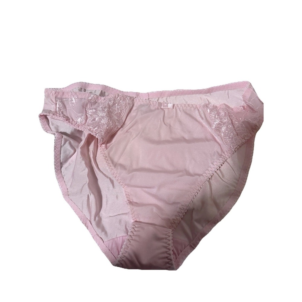 vintage pink nylon Body Flirt underwear New Size L